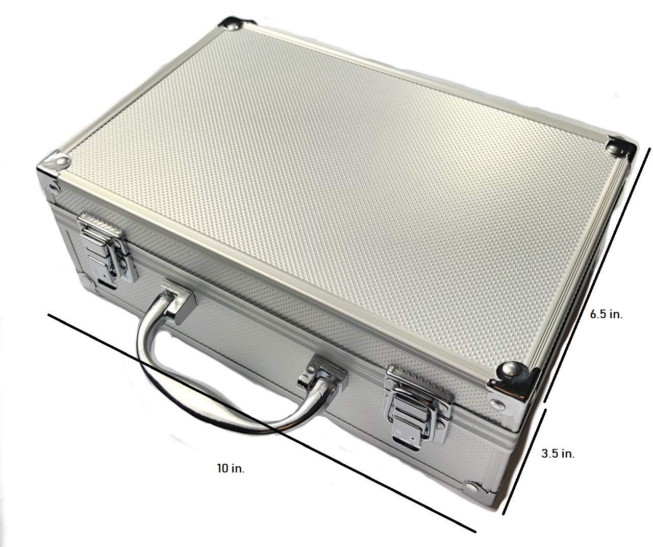 Professional Train Case Makeup Organizer - Stylish Aluminum Cosmetic Carry All Set for Travel & Salon Use | Durable & Reusable Makeup Storage Solution for Artists & Professionals