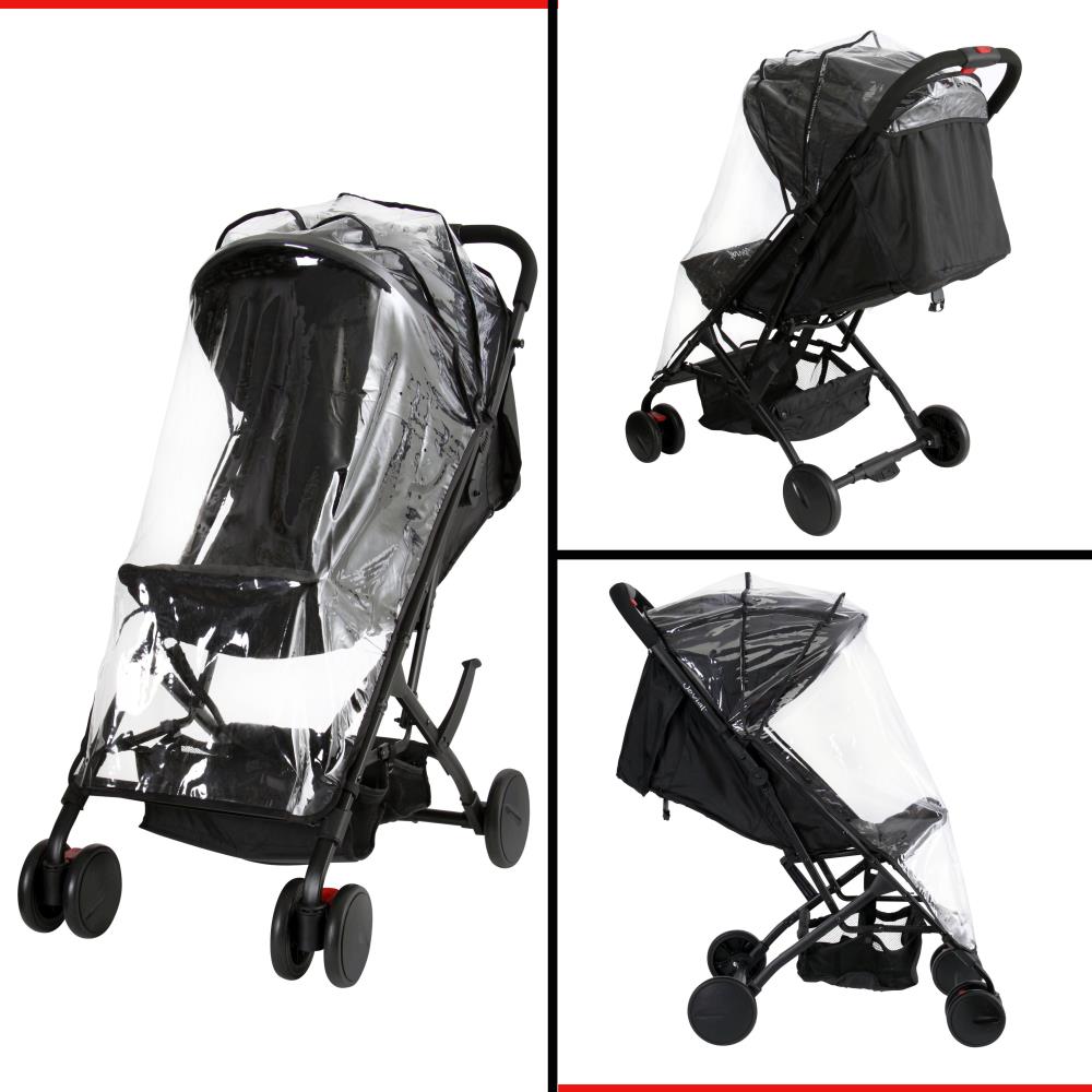 Waterproof Rain Cover for Baby Stroller - Universal Fit for Most Portable Strollers - Keep Baby Dry in Rainy Weather (Perfect for Outdoor Walks, Shopping Trips & Travel)