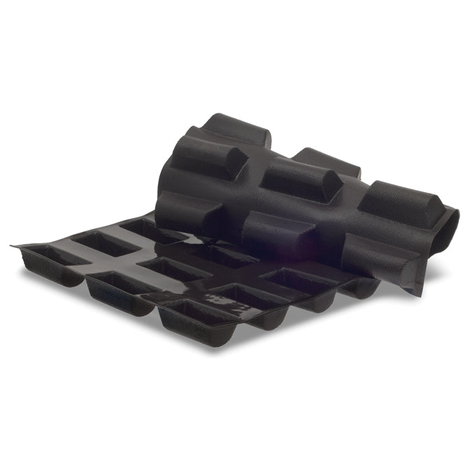 Flexipan Mini Yule Logs - 24 Non-Stick Silicone Baking Molds for Christmas Desserts, Cakes & Pastries | Perfect for Holiday Baking, Party Treats & Home Chefs
