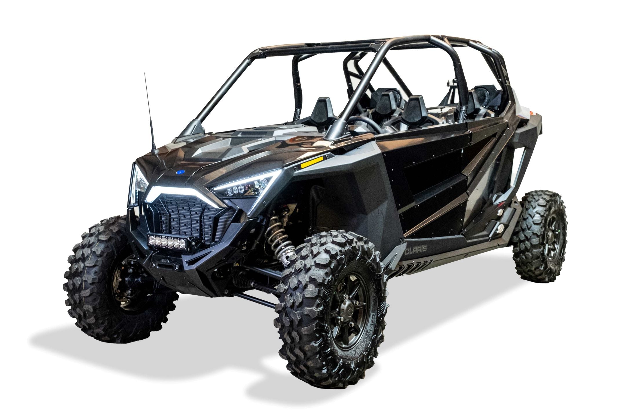 2020-2024 Polaris RZR Pro XP Volt Series Winch Front Bumper FWB610001 - Heavy Duty Off-Road Protection for UTV & ATV Trail Riding & Adventure Racing