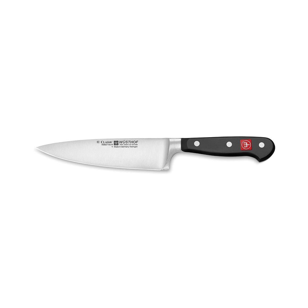 Wusthof Classic 6-Inch Chef Knife - High Carbon Stainless Steel Kitchen Knife for Professional Chefs & Home Cooking - Perfect for Chopping, Slicing & Dicing Vegetables, Meat & Herbs
