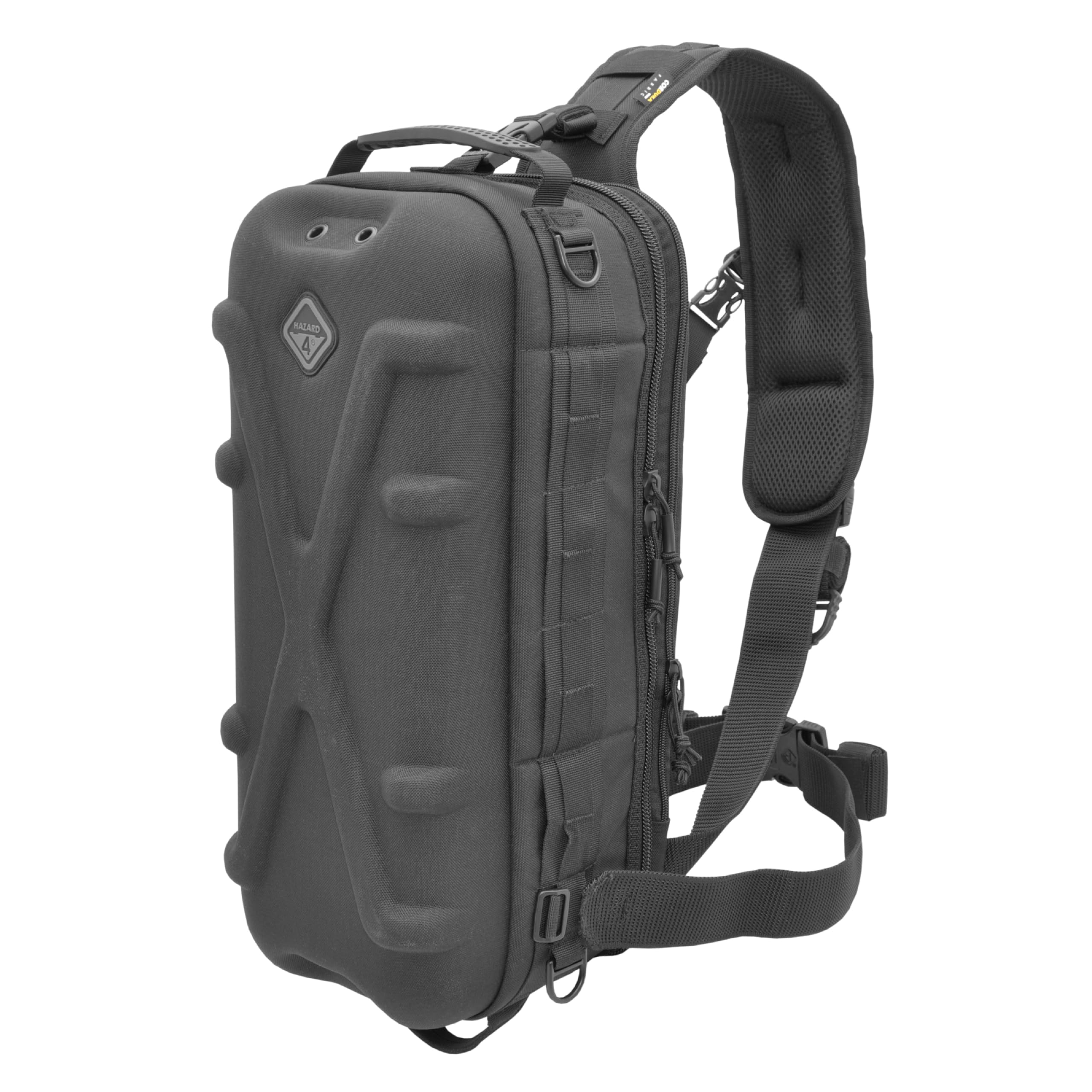 HAZARD 4 Plan B Tactical Sling Bag - Military-Grade Hard Shell Camera Backpack with Modular Webbing System for Outdoor Adventure, Photography & Travel