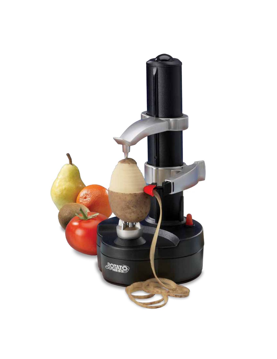 STARFRIT Electric Rotato Express 093209002BLCK - Automatic Potato Peeler for Effortless Meal Prep | Perfect for Home Kitchens & Restaurants