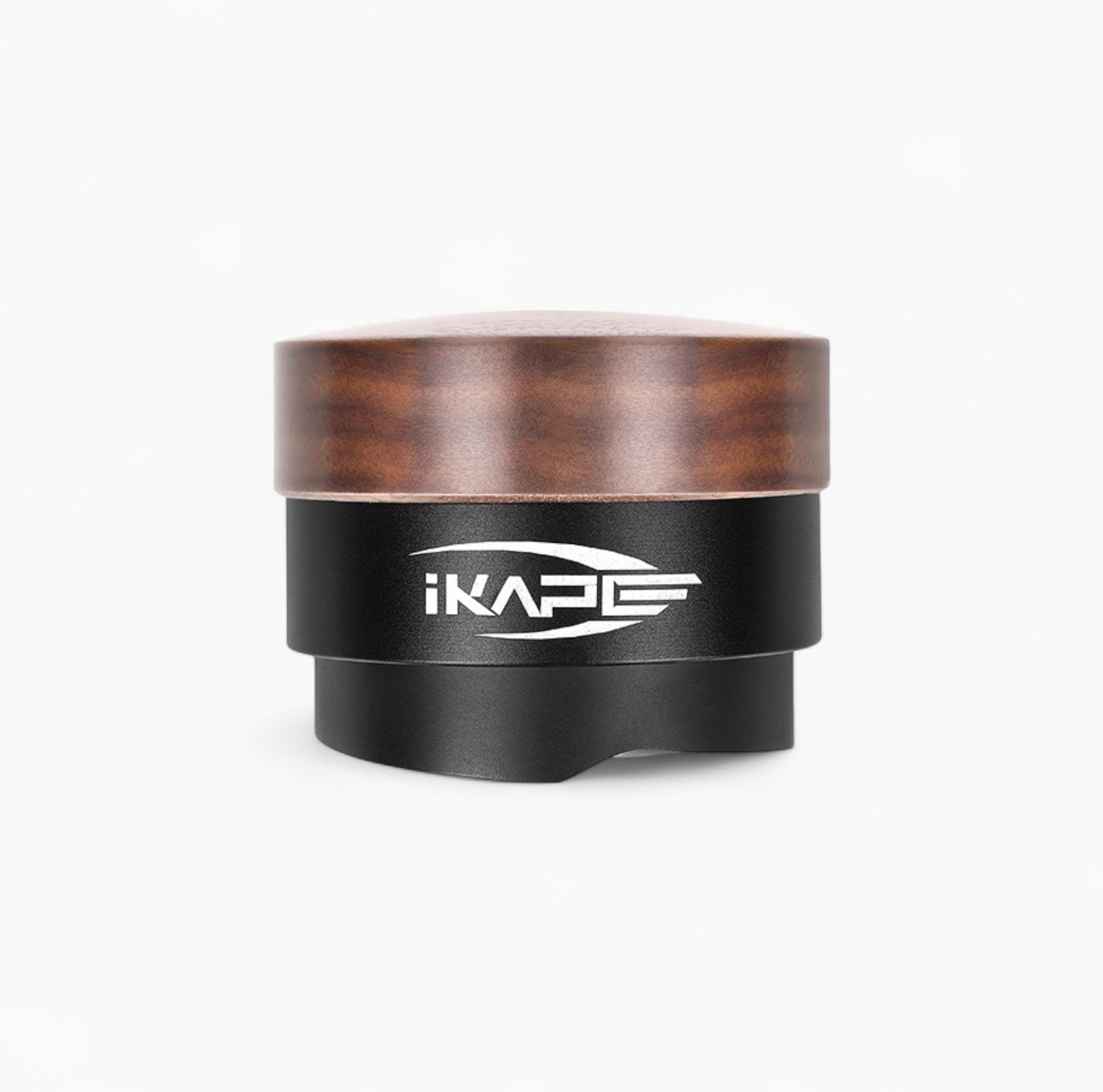 Premium Black Edition Wooden Coffee Tamper & Distributor - Barista Tool for Espresso Machine, Perfect for Home & Professional Coffee Brewing
