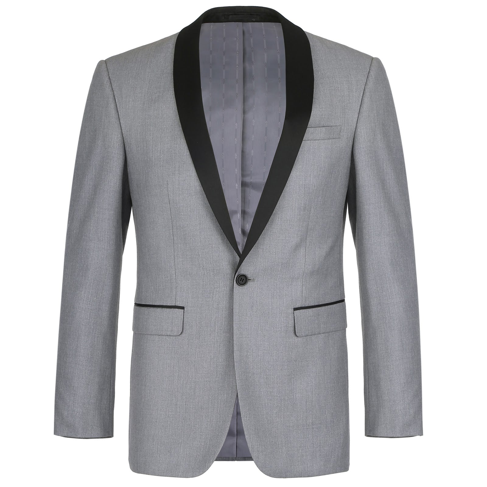 Alessandro Vitello by Renoir 2-Piece Slim Fit Shawl Lapel Tuxedo Suit for Men - Elegant Formal Wear for Weddings, Prom & Black Tie Events 2022