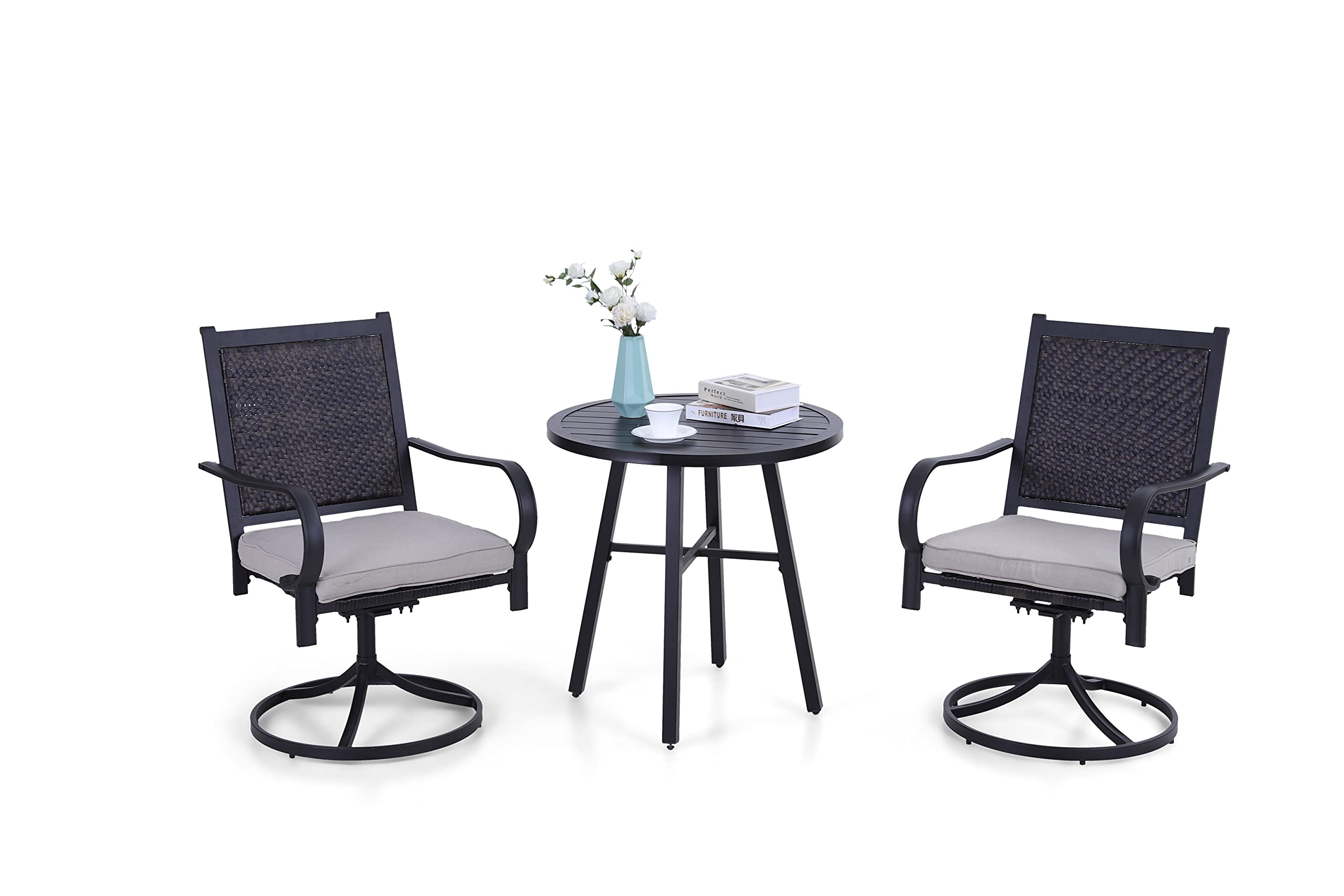MFSTUDIO 3-Piece Outdoor Patio Furniture Set - 28