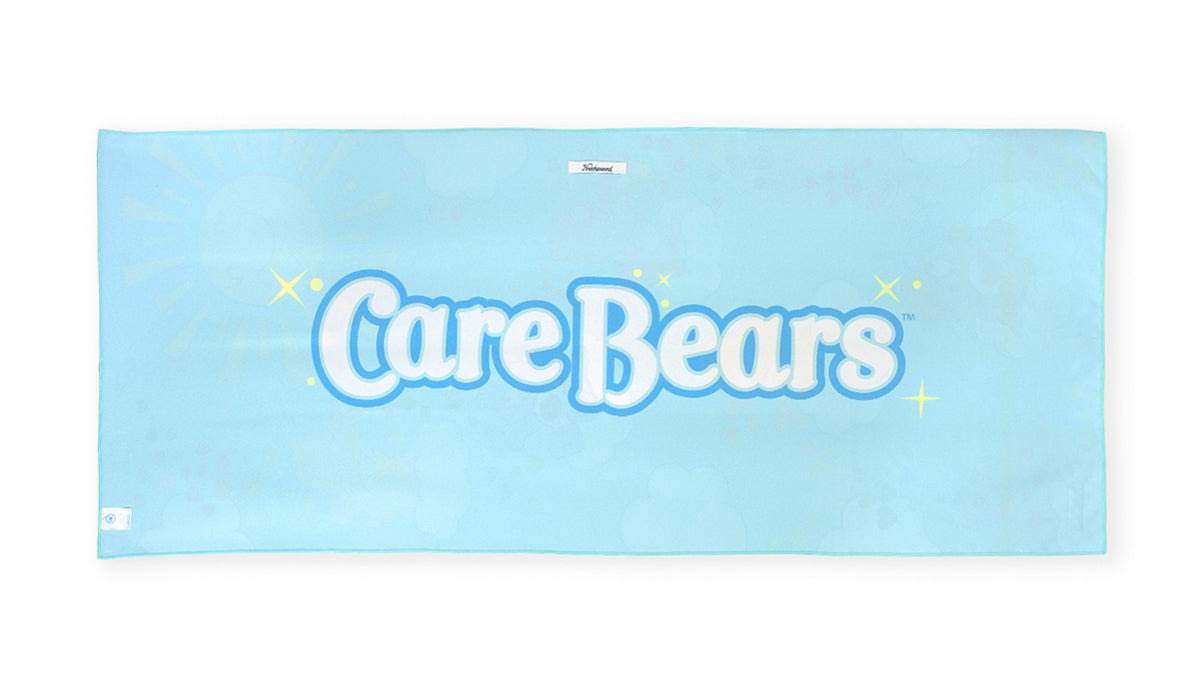 Adventure Towel with Care Bears Design - Quick Dry, Lightweight & Compact for Travel, Beach, Camping & Outdoor Activities