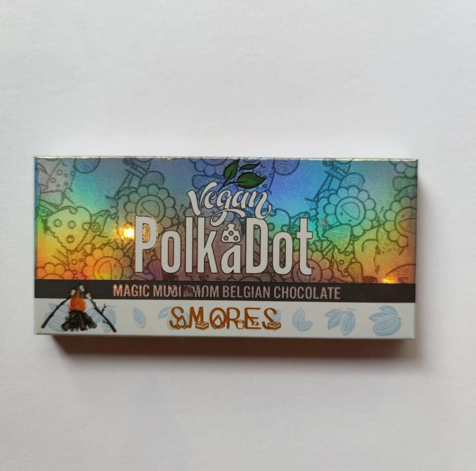 300 PCS LORO Polkadot Empty Packing Boxes for Smores Bars, Magic Mushroom Chocolate, Dark Berries & Cream, Acai Fruity Food Packaging - Perfect for Candy, Desserts, Party Favors & Gift Boxes