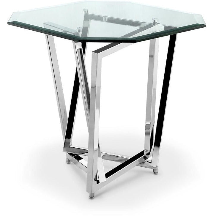 Modern Lenox End Table - Stylish and Functional Side Table for Living Room, Bedroom, or Office - Perfect for Lamps, Books, and Decor