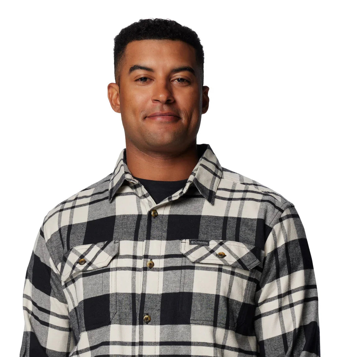 Columbia Men's Flare Gun™ Stretch Flannel Shirt - Soft Plaid Button-Up for Outdoor Adventures & Casual Wear