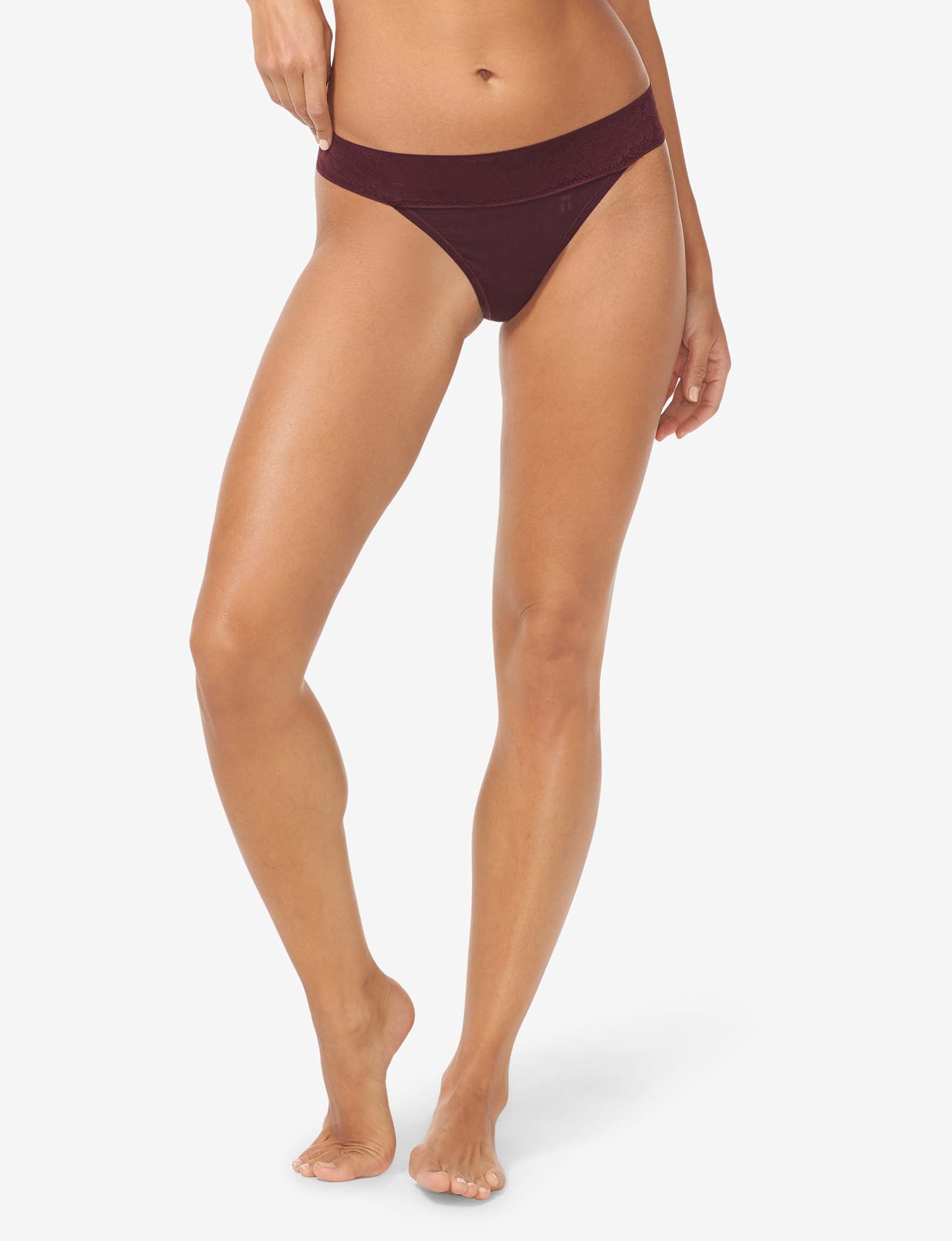 Sexy Women's Lace Thong Underwear - Comfortable Second Skin Fit - Perfect for Date Night & Special Occasions