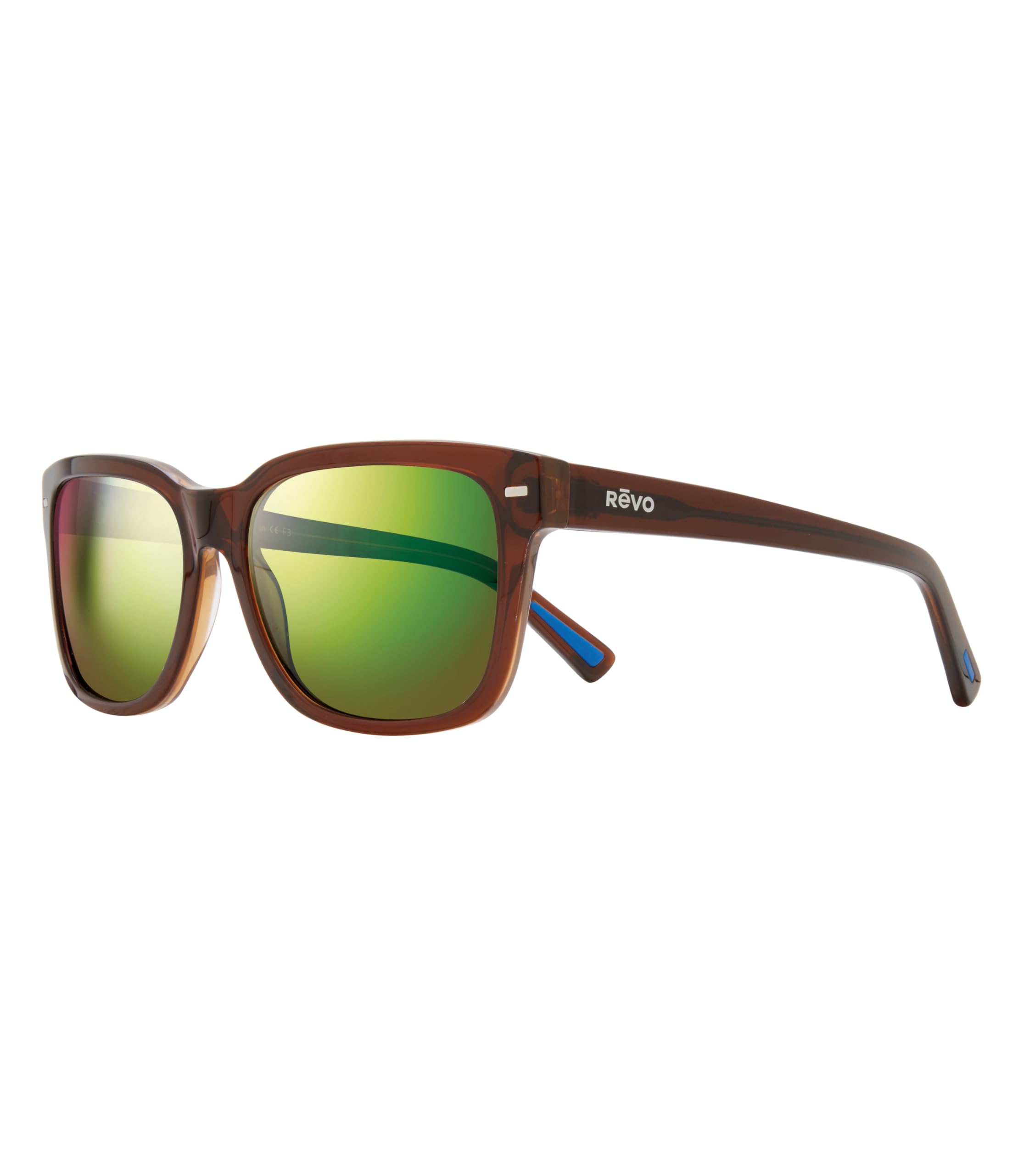 Revo Cobra Polarized Sunglasses - Crystal Glass Lens & Stainless Steel Round Frame for Men & Women - Perfect for Driving, Fishing, and Outdoor Activities