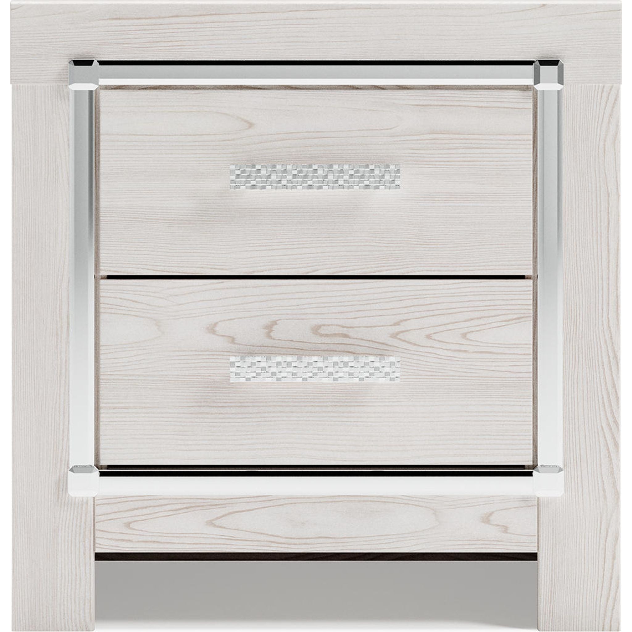 Altyra White Nightstand - Modern Bedside Table with Drawer for Bedroom, Living Room & Guest Room - Stylish & Functional Home Decor