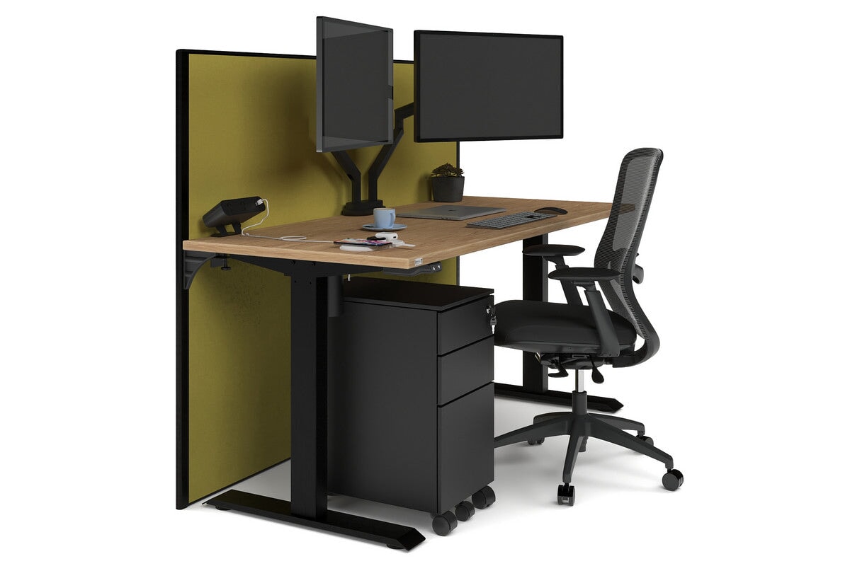 Height Adjustable Desk 1600L x 700W - Ergonomic Standing Desk for Home & Office - Perfect for Work, Study & Gaming