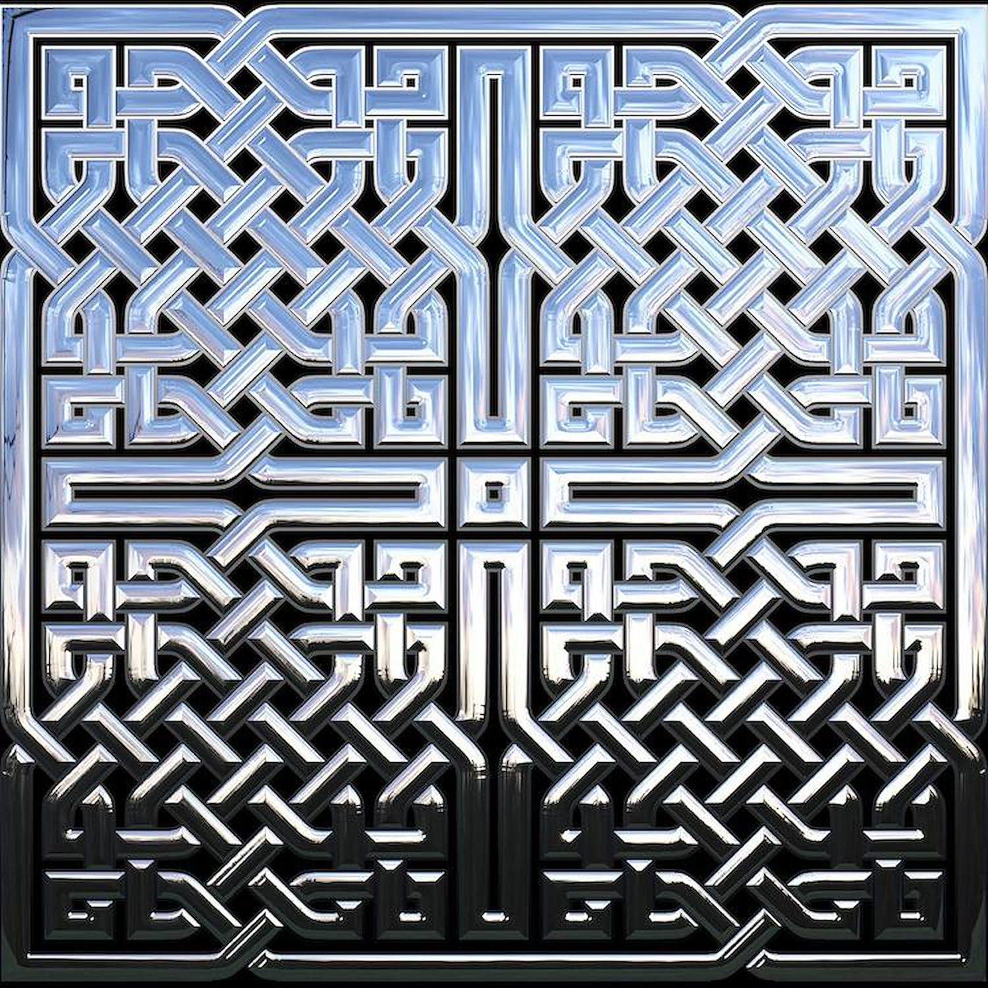 Celtic Knot Square Car Magnet 3x3 Inch - Chrome Finish Magnetic Bumper Sticker for Cars, Trucks & Vehicles | Perfect for Irish Pride, St. Patrick's Day Decor & Personalized Gifts