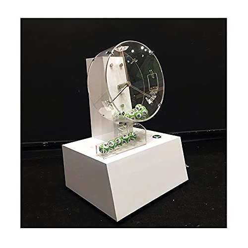 Automatic Lottery Machine - Bingo Lotto Game Equipment with Random Number Generator for Casino Nights, Family Game Parties & Fundraising Events