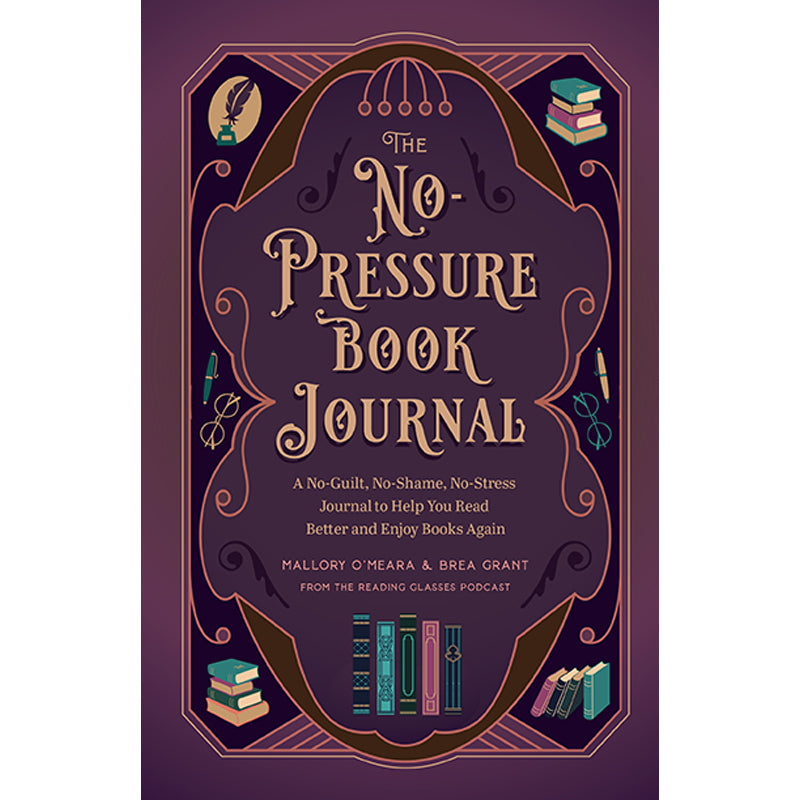 No Pressure Book Journal - Reading Tracker & Book Lover's Diary for Reading Challenges & Book Clubs - Perfect for Bibliophiles & Book Enthusiasts