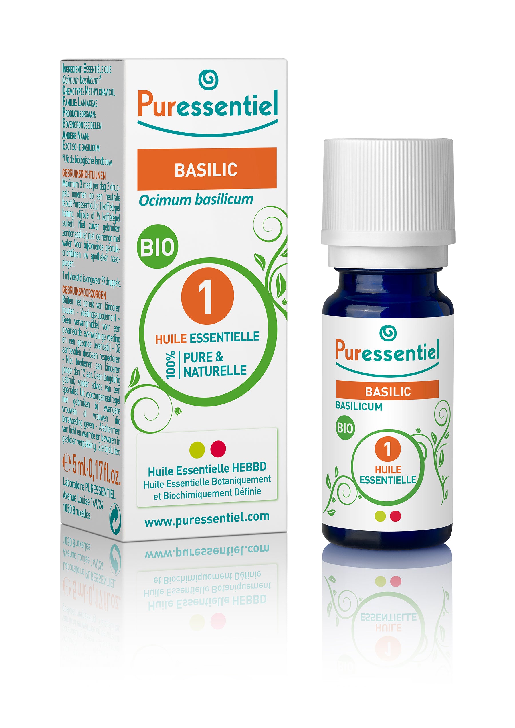 Pure Basil Essential Oil for Aromatherapy, Relaxation & Skin Care - 100% Natural Therapeutic Grade for Diffusers, Massage & DIY Beauty