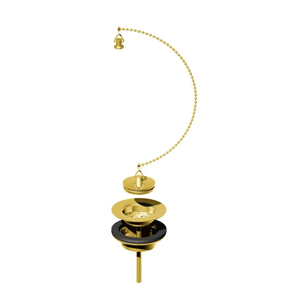 Brass Bottle Valve with Chain for Washing Station - Durable & Stylish for Home, Kitchen, and Laundry Use