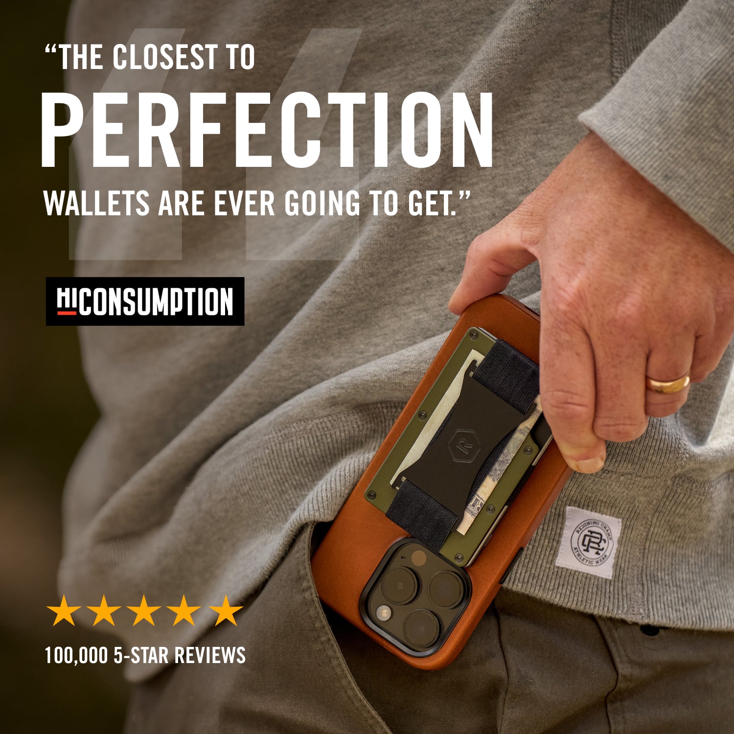 Premium Matte Olive MagSafe Daily Driver Kit - Perfect for iPhone Charging, Car Mount & Home Use