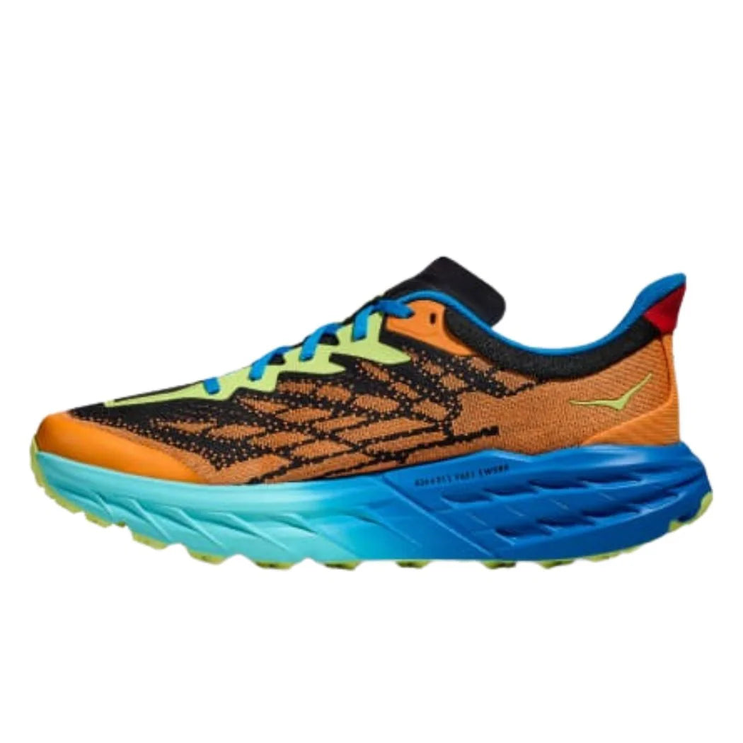 Hoka Speedgoat 5 Men's Trail Running Shoes - Lightweight Hiking & Outdoor Adventure Footwear for Mountain Trekking & Trail Running