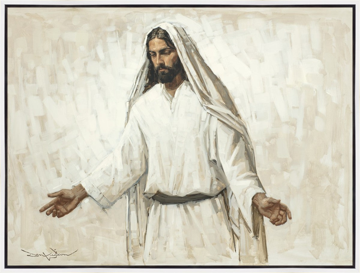 Every Knee Shall Bow Gallery Wrap Canvas - Inspirational Christian Wall Art for Home, Church & Office Decor - Perfect for Living Room, Bedroom & Prayer Spaces