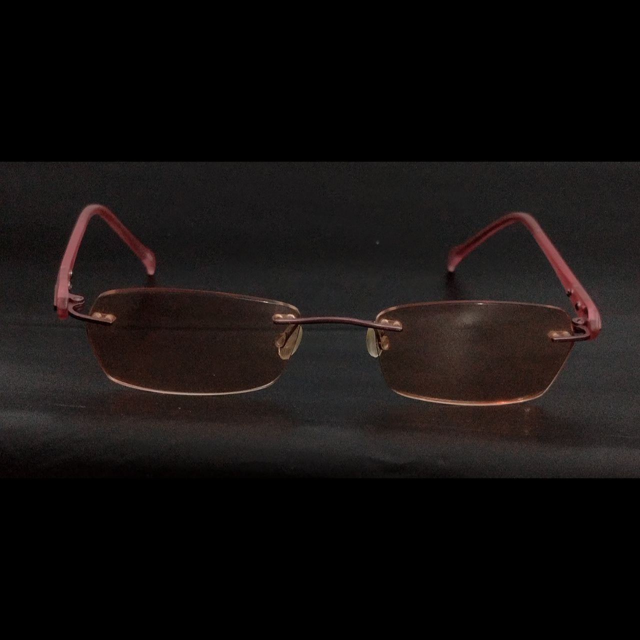 Stylish Pink Rimless Glasses for Women - Trendy Eyewear for Work, Reading & Fashion | Lightweight Comfortable Frame