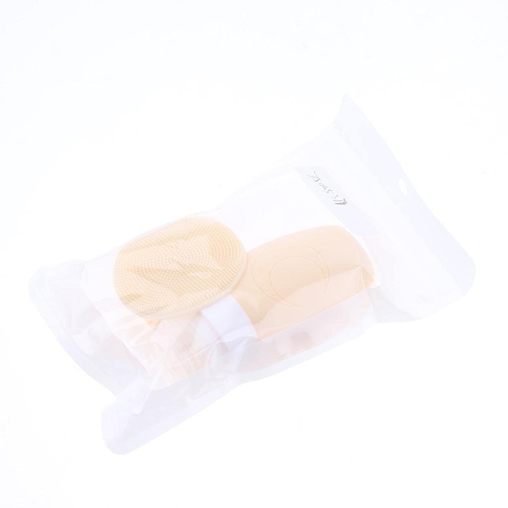 LOSA 70ml Refillable Empty Travel Bottles for Shampoo, Makeup & Liquids - Leak Proof Brown Containers for Toiletries, Cosmetics & Skincare - Perfect for Air Travel, Gym & Vacation Packing
