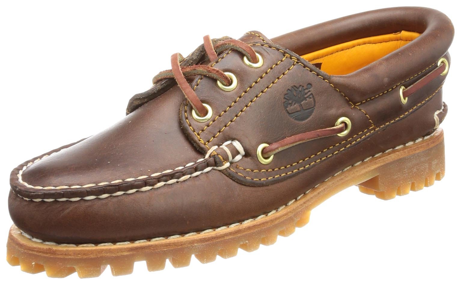 Timberland Women's Heritage Noreen Three-Eye Boat Shoe - Classic Comfortable Casual Slip-On for Walking, Travel & Everyday Wear