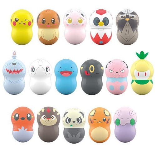 Pokemon Coo'nuts Vol 09 Bandai 1 Inch Mini Figure Set - Cute Collectible Toys for Kids & Adults - Perfect for Display, Gifts, and Pokemon Fan Collections