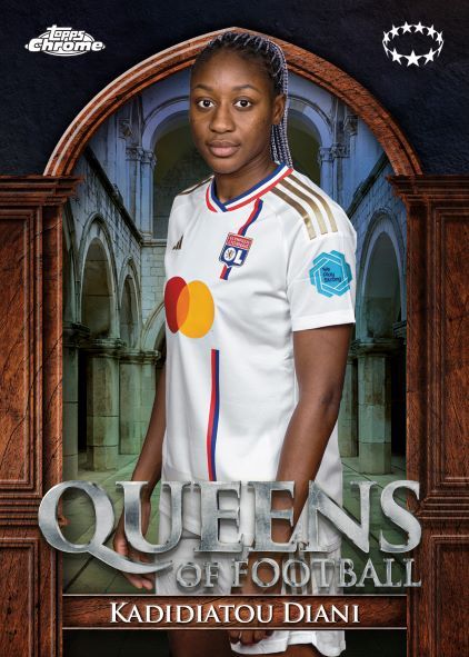 2023-24 Topps Chrome UEFA Women's Champions League Hobby Box - Collectible Soccer Trading Cards for Fans & Investors - Perfect for Card Collecting, Fantasy Leagues & Sports Memorabilia Displays