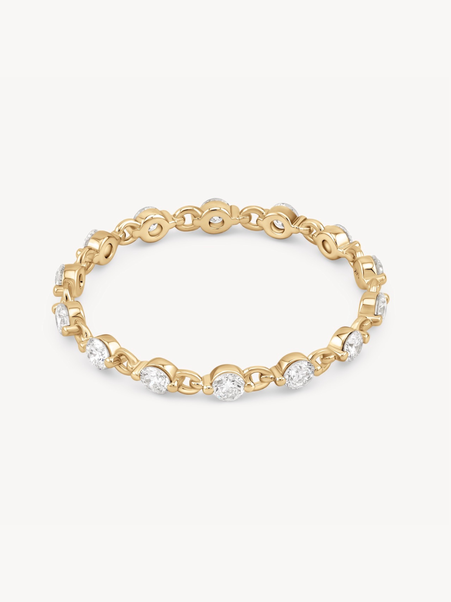 Diamond Eternity Ring for Women - 14K Gold/Platinum Wedding Band - Perfect for Anniversaries & Proposals