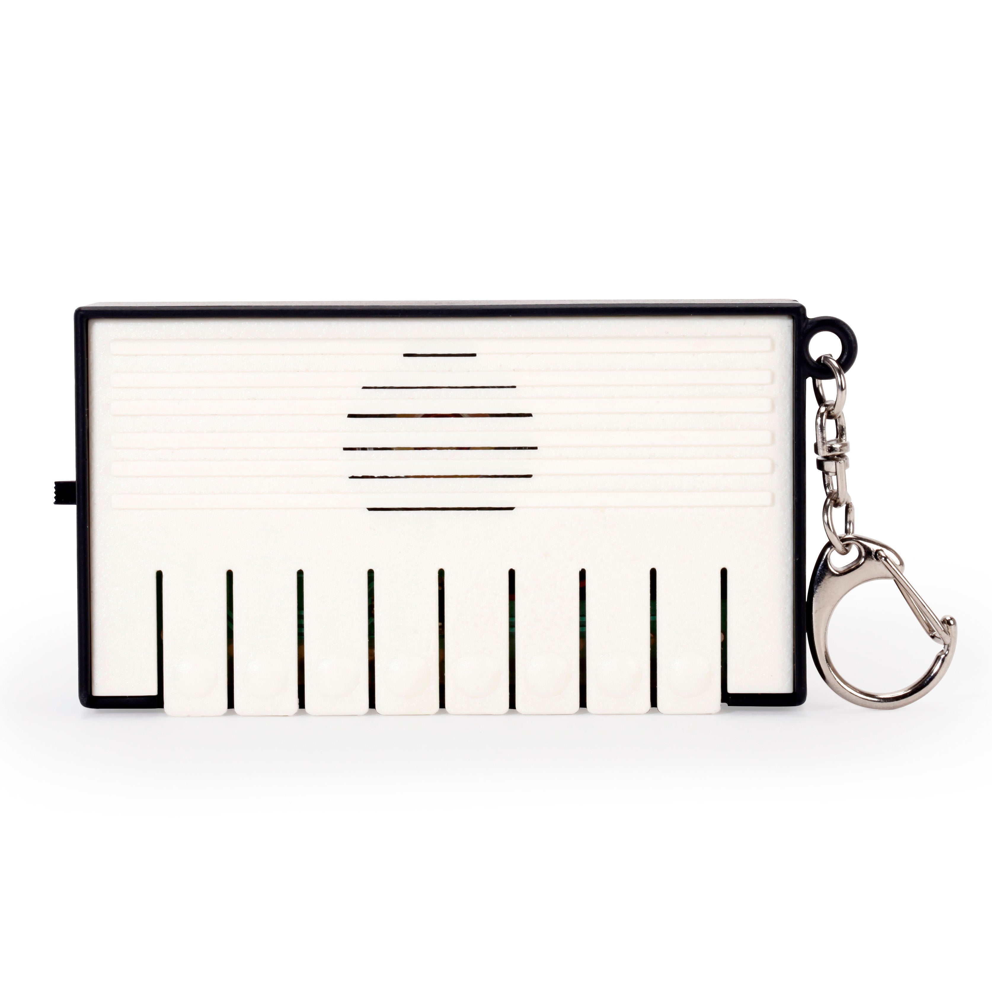 Portable Mini Piano Keyboard Keychain - 37 Keys Pocket-Sized Electronic Piano for Travel, Kids & Beginners - Perfect for Gifts, Music Practice & On-The-Go Entertainment