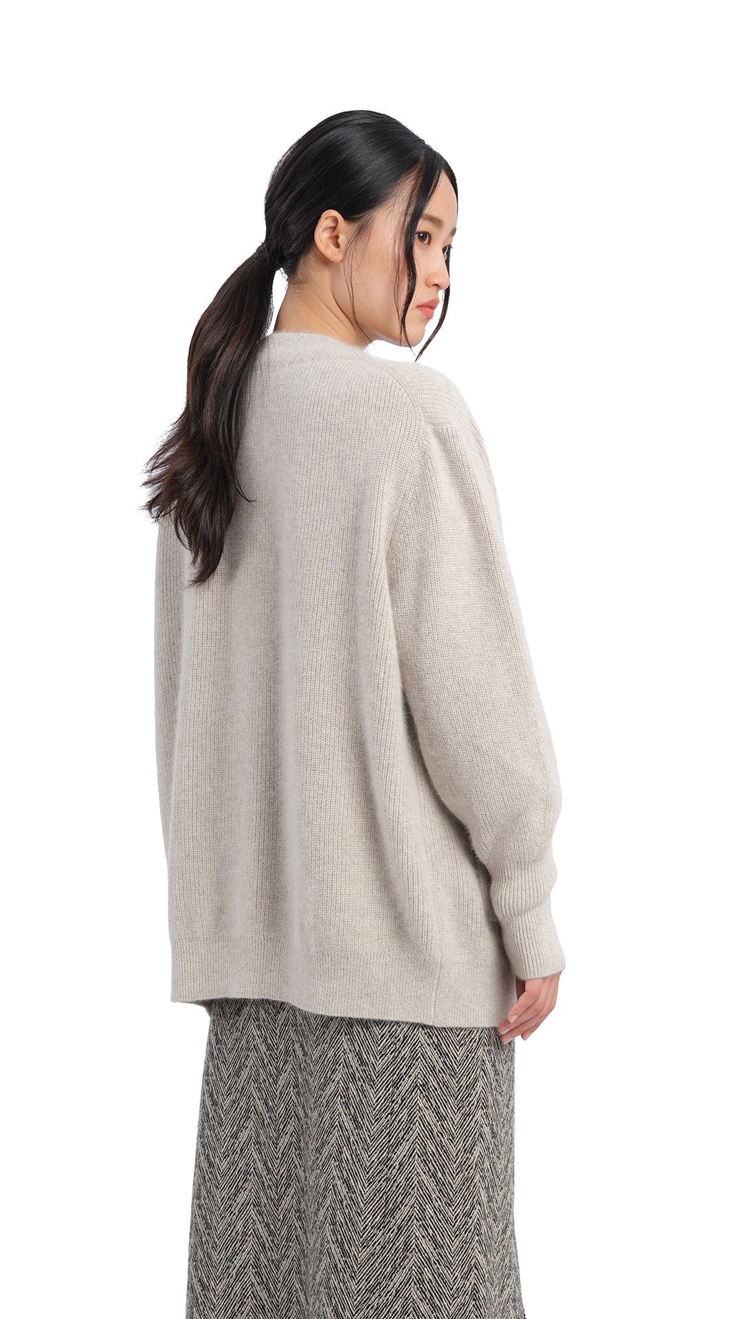 Stylish Fox Mix Cardigan for Women - Cozy Knit Sweater with Fox Print - Perfect for Fall, Winter & Casual Outfits