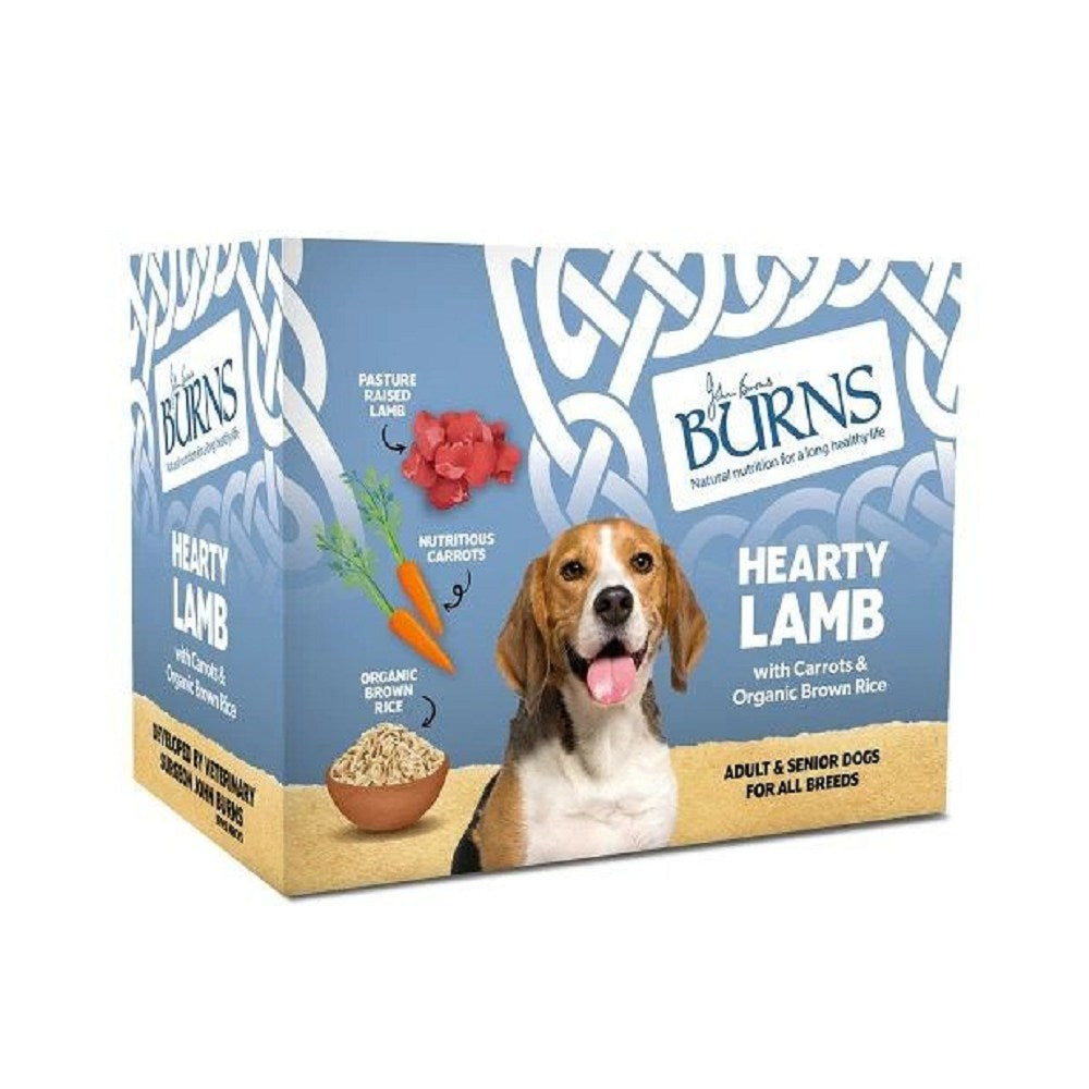 Premium Complete Lamb, Brown Rice & Vegetables Dog Food Pouches - Grain-Free, High Protein, All-Natural Wet Food for Adult Dogs - Perfect for Travel, Hiking & Outdoor Adventures
