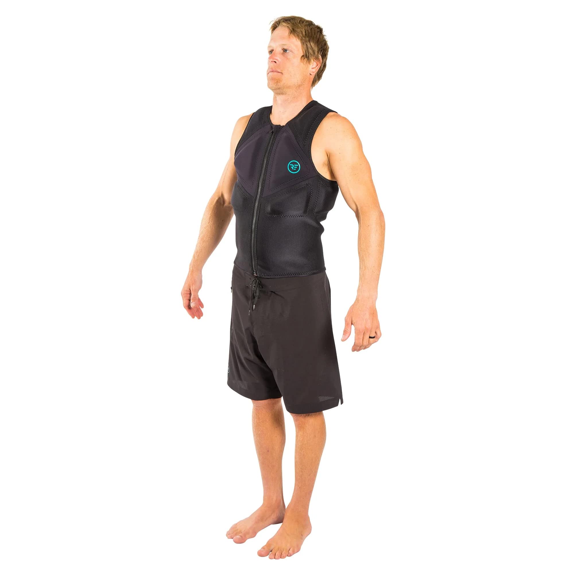 Empax V2 Impact Vest for Water Sports - Unisex Adult Life Jacket in Black (Sizes S/M/L/XL) - Perfect for Wakeboarding, Kayaking & Paddleboarding