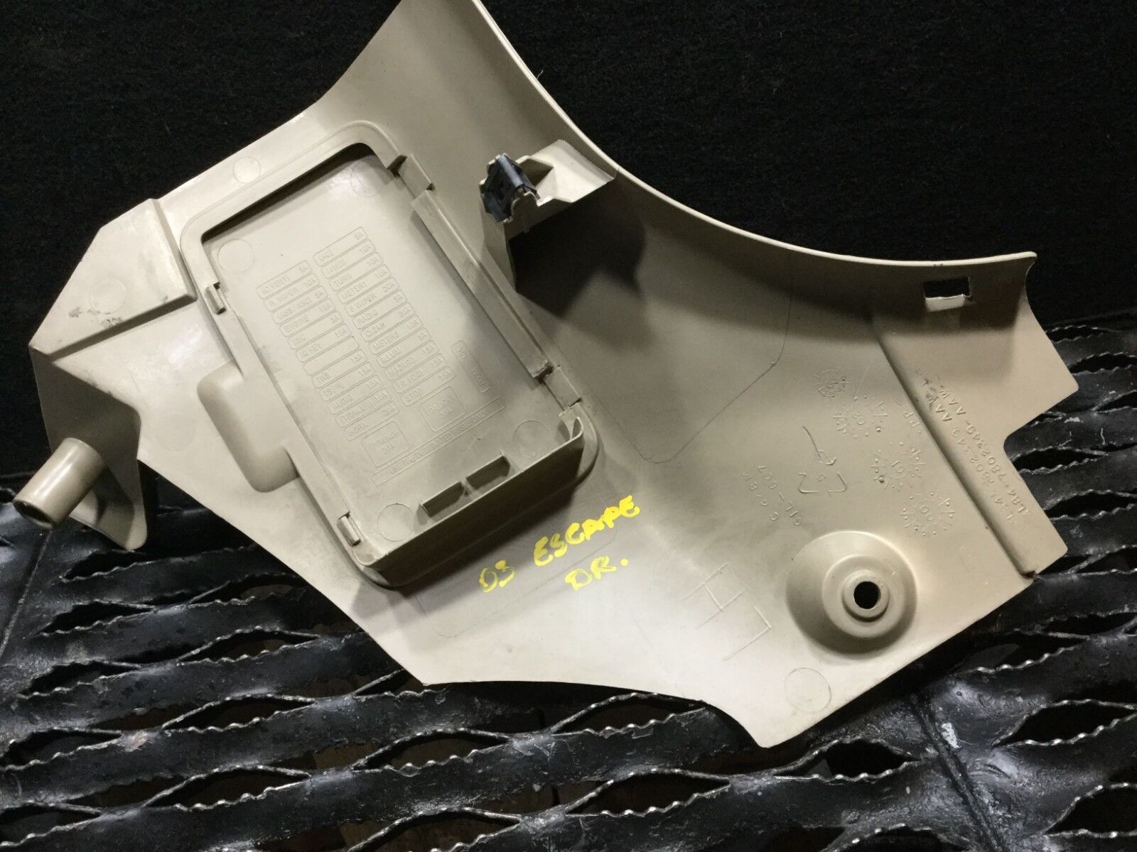 Genuine OEM Ford Escape Front Left Driver Side Kick Panel Trim 2001-2007 - Perfect for Interior Repair & Customization