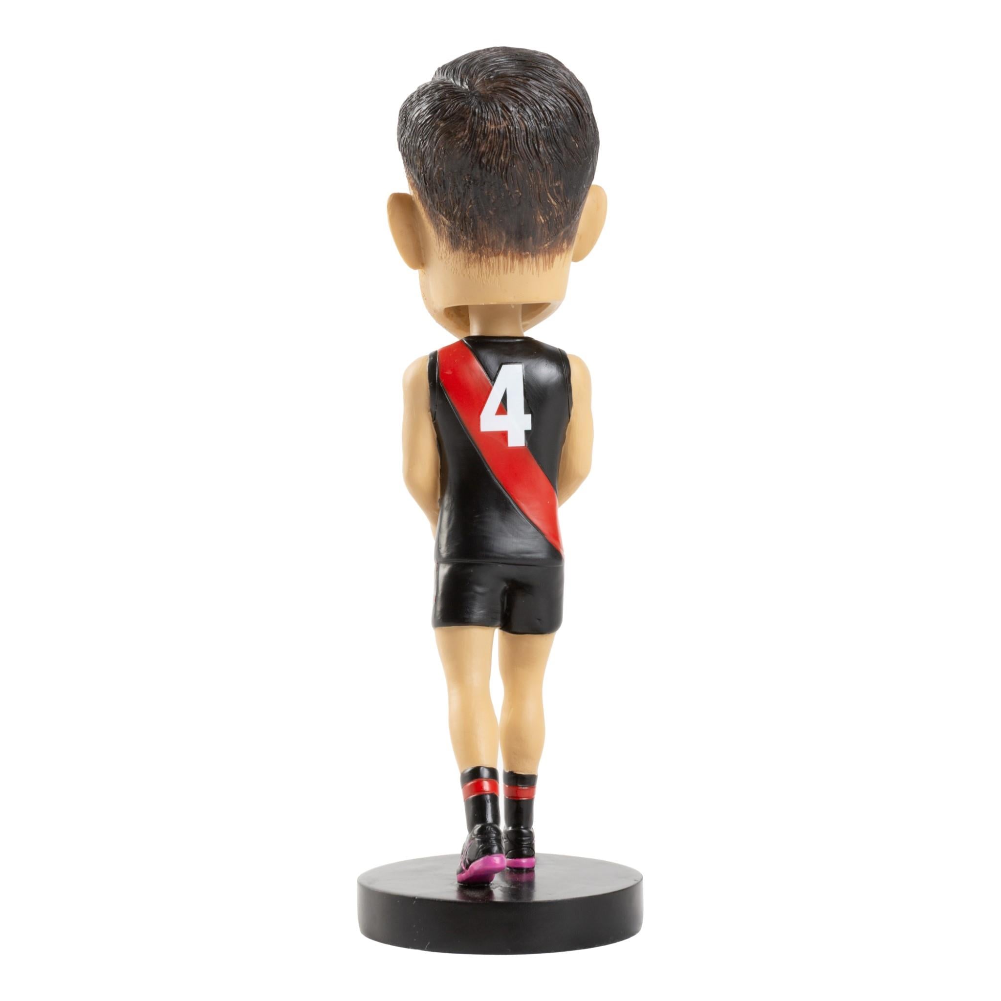 AFL Essendon Bombers Kyle Langford Bobblehead - Officially Licensed AFL Collectible for Fans & Memorabilia Enthusiasts - Perfect for Home Display, Sports Bars & Fan Cave Decor