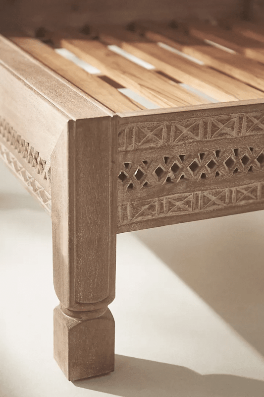 Handmade Carved Solid Wooden Maharaja Chair - Royal Style Accent Chair for Living Room, Bedroom & Office Decor - Perfect for Indian Weddings, Home Theater Seating & Luxury Interior Design