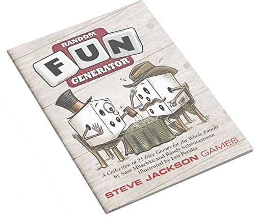 Steve Jackson Random Fun Generator - Perfect for Game Nights & Parties