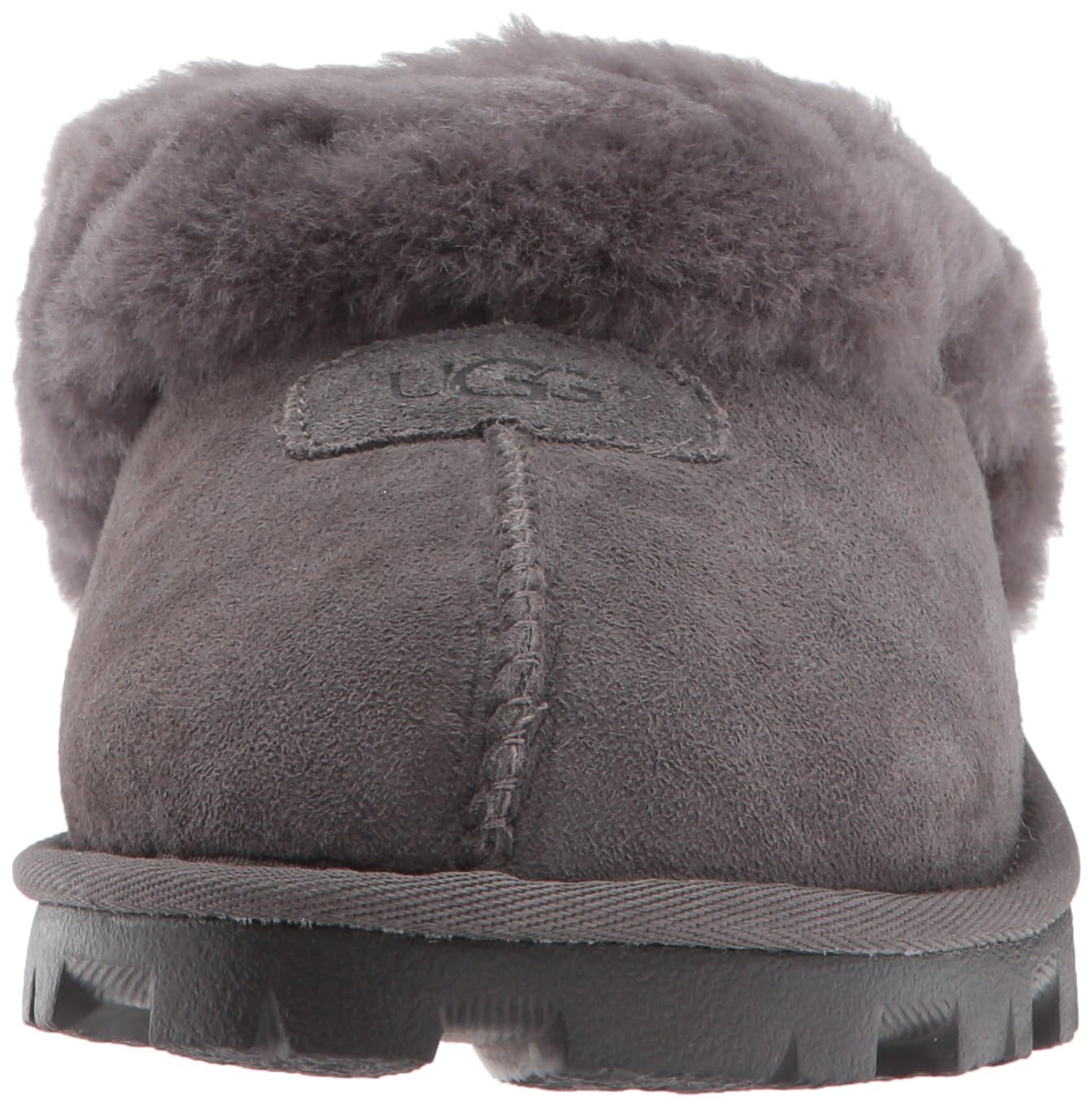 UGG Women's Coquette Slippers - Soft Fleece-Lined Indoor/Outdoor House Shoes for Comfort & Warmth - Perfect for Lounging, Relaxing at Home & Quick Errands