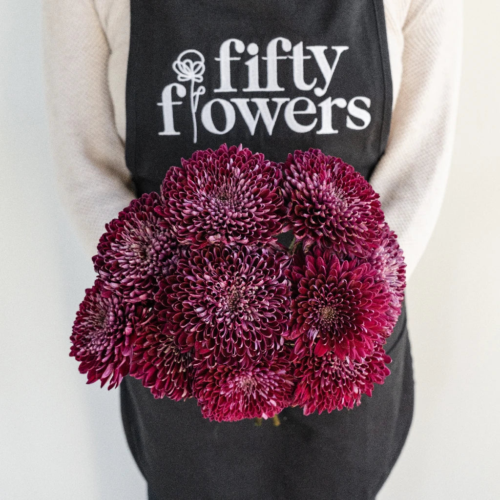 Berry Twist Bahlia Flower - Vibrant Artificial Flowers for Home Decor, Wedding Centerpieces & DIY Crafts
