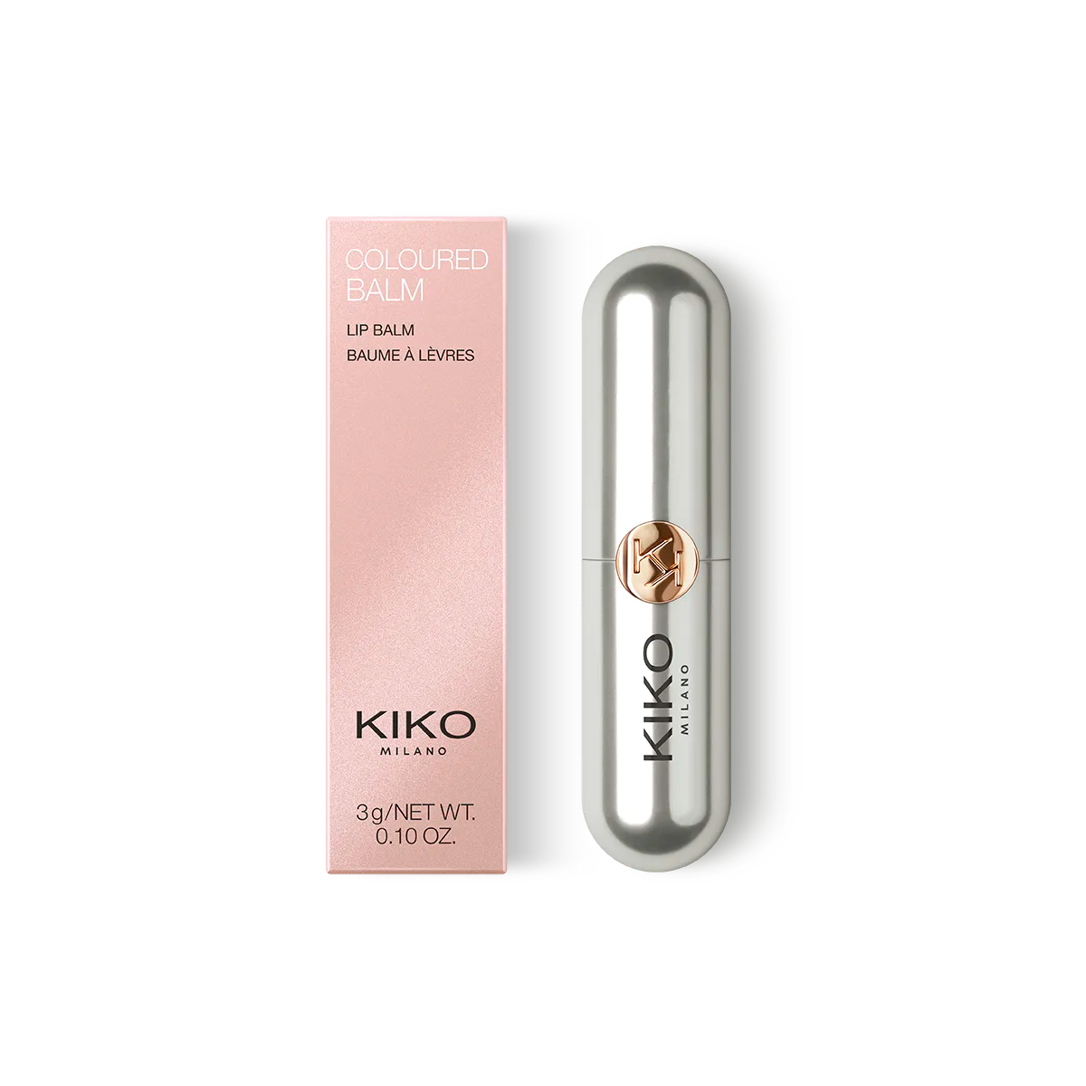 KIKO Colored Lip Balm - Moisturizing & Tinted Lip Care for Dry Lips | Perfect for Everyday Wear, Hydration & Natural Makeup Look