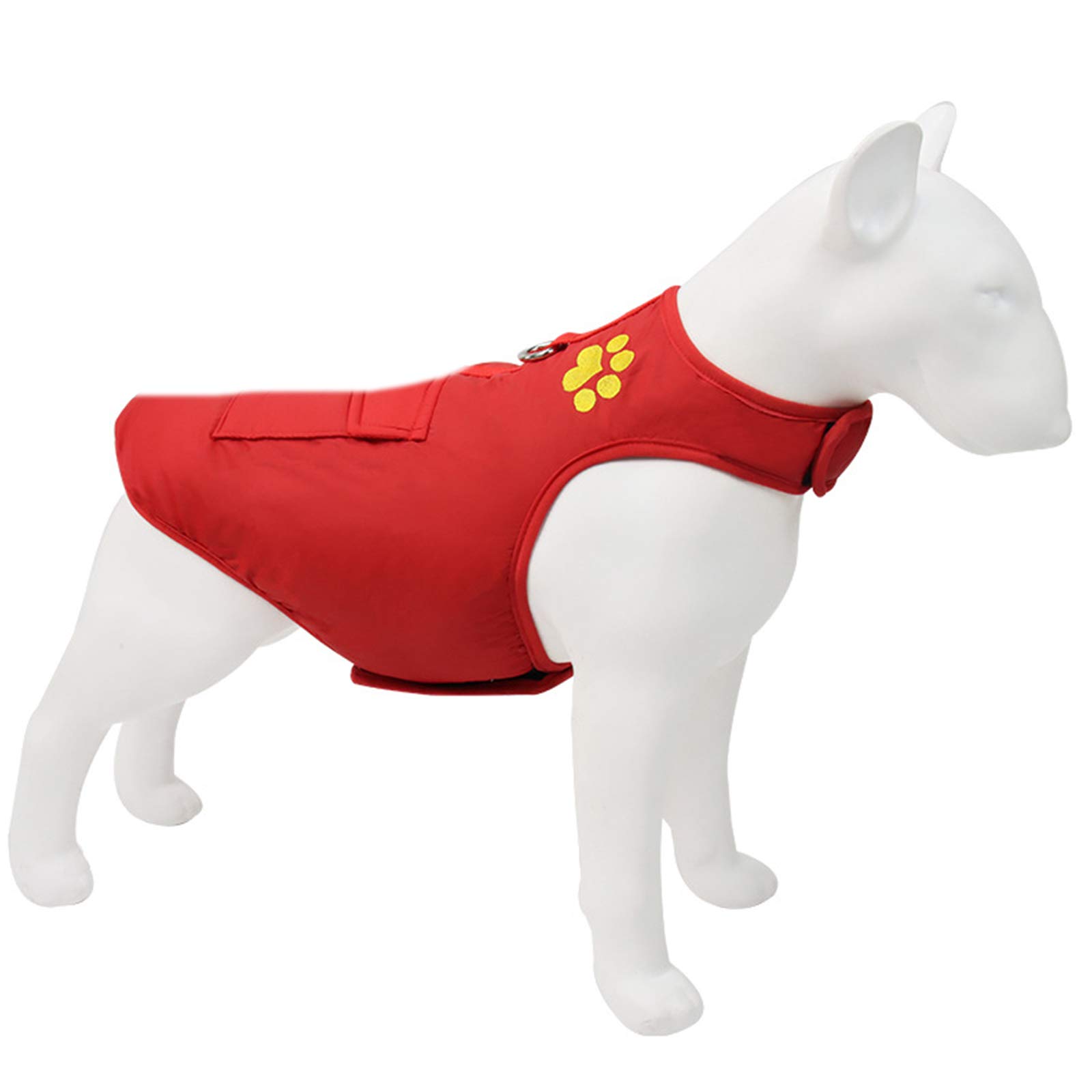 Waterproof Reversible Reflective Dog Winter Coat - Warm Pet Jacket with Pocket for Small, Medium & Large Dogs (XS-4XL) | Cold Weather Protection for Outdoor Walks & Winter Adventures