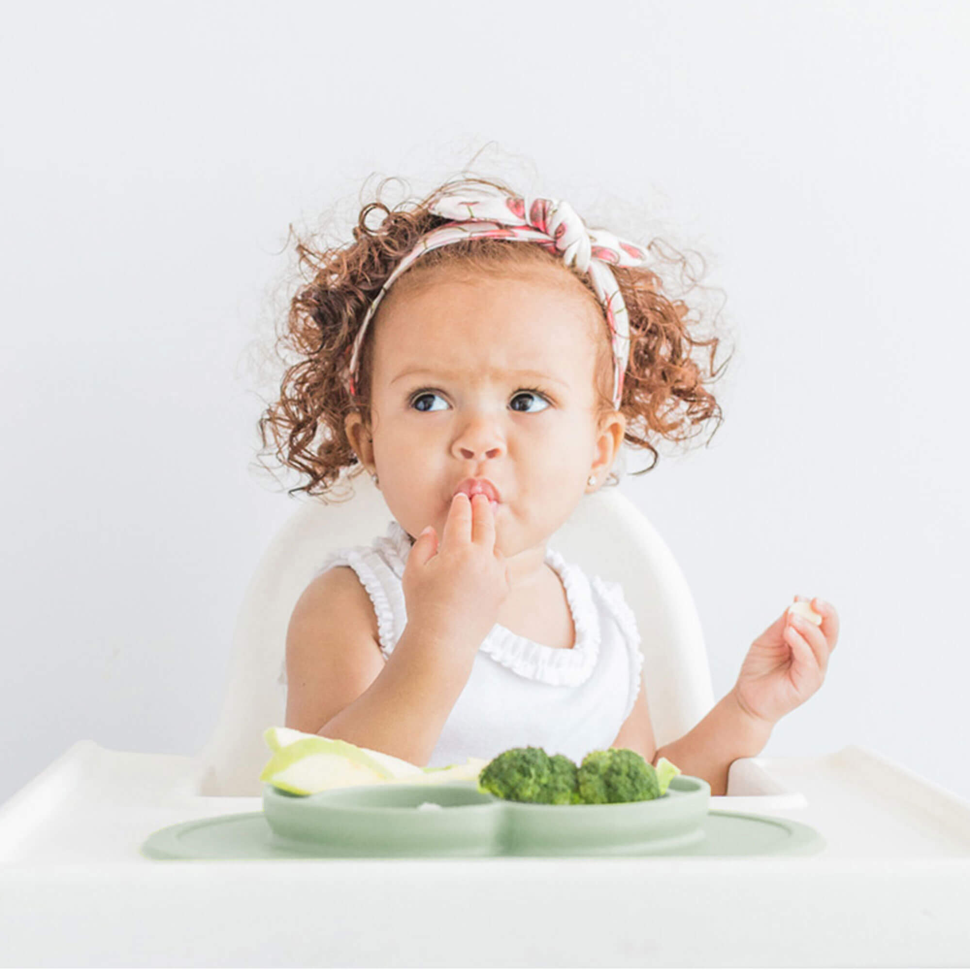 Ezpz Mini Mat – Silicone Placemat for Toddlers | Non-Slip, Easy Clean Baby Feeding Mat | Perfect for High Chairs, Travel & Mess-Free Mealtime