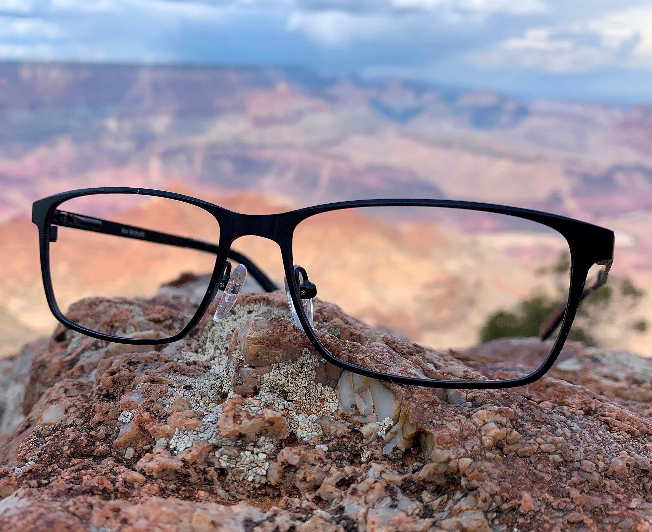 Progressive Power Reading Glasses for Women & Men - Multifocal Lenses for Computer, Reading & Close Work - Fashionable & Comfortable Eyewear for Office, Home & Daily Use