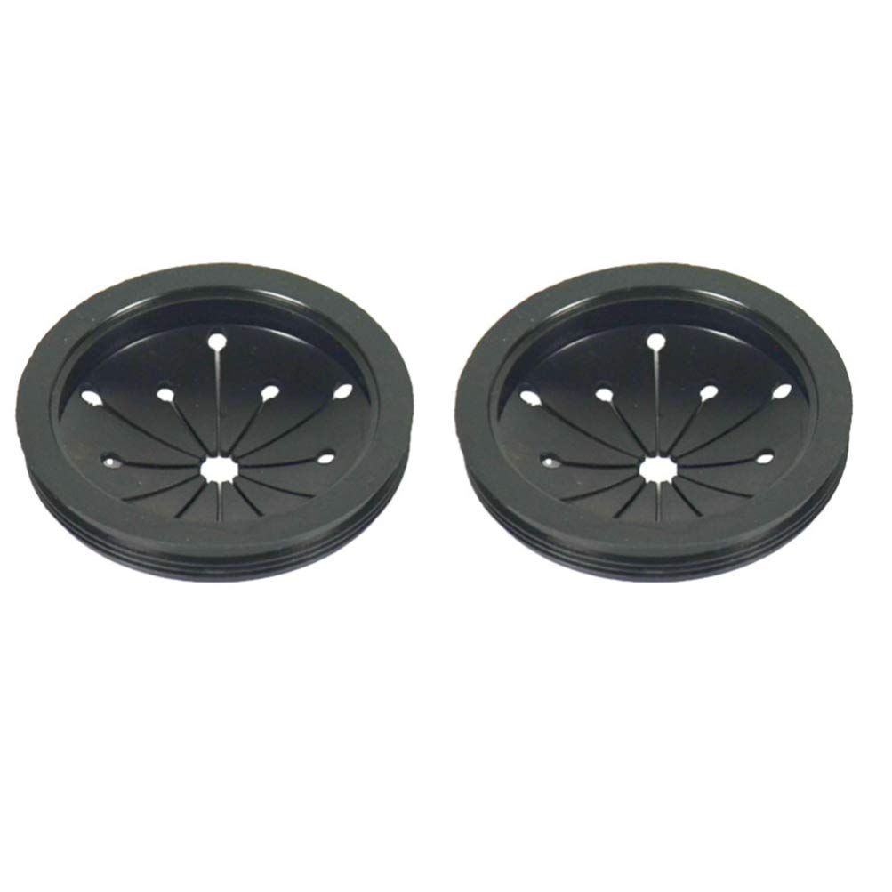 2-Pack Garbage Disposal Guard Replacement - Stainless Steel Sink Drain Protector for Food Waste Disposer, Fits Most Models - Perfect for Kitchen Sink Maintenance & Preventing Clogs