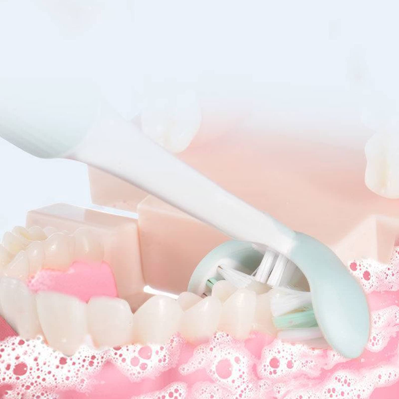 Orbital U-Shaped Kids & Adult Toothbrush - 360° Full Teeth Wrapping for Deep Cleaning, Whitening & Strong Teeth - Soft Bristles for 3-5 Years, 5-12 Years & Adults (Random Colors) - Perfect for Daily Oral Care & Travel
