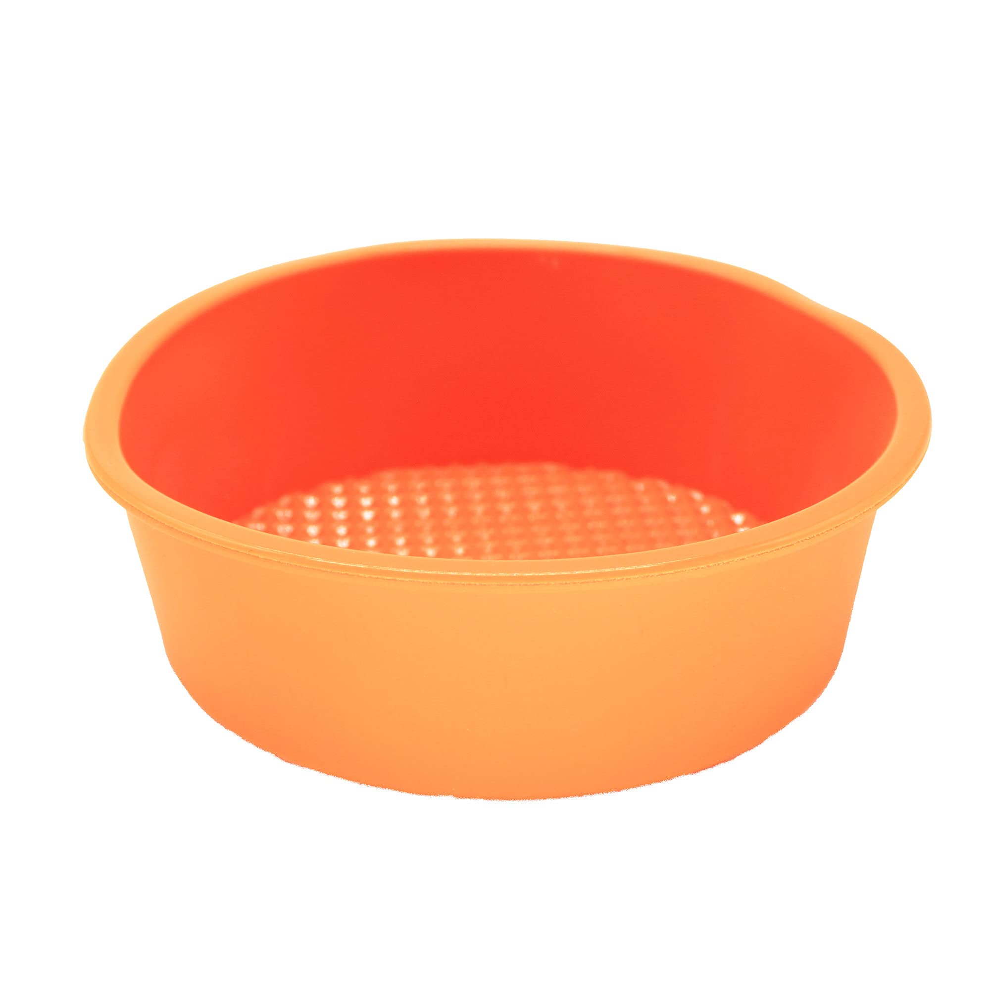 X-Haibei 4.5 Inch Flexible Silicone Baking Mold - Round Cake Pan, Bread Maker, Perfect for Sandwiches & Hamburgers - Ideal for Home Baking, Party Snacks and Kids Lunch Prep
