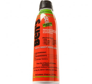 Ben's 30 Tick & Insect Repellent Eco-Friendly Natural Spray - 6 oz Bottle for Outdoor Camping, Hiking & Gardening Protection